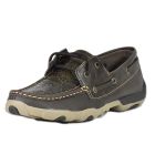 Twisted X Ladies Brown Tooled Driving Moc