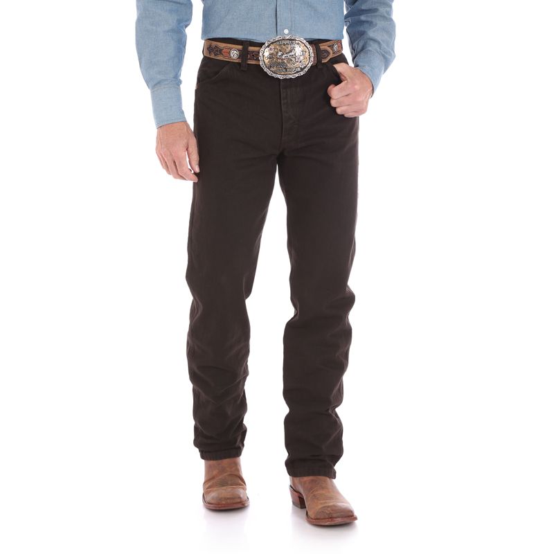Wrangler 13MWZ Cowboy Cut Original Fit Jeans - Brown